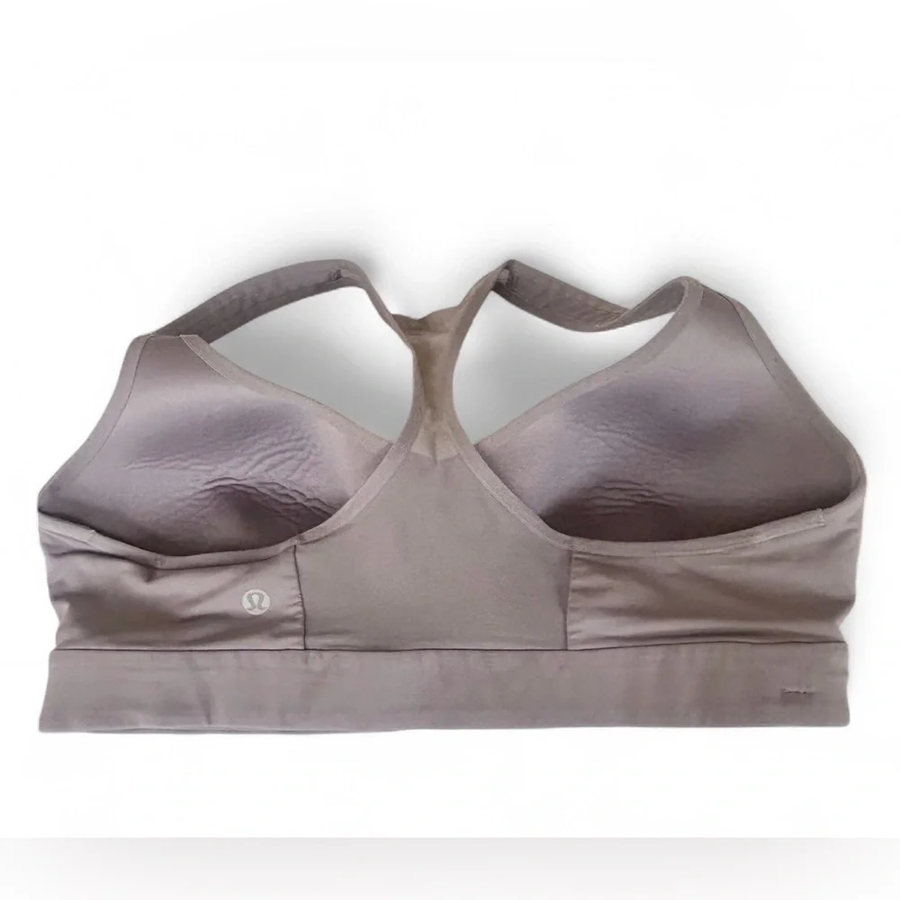 Lululemon Speed Up Sports Bra Purple C/D Cup High Support Racerback Gym Running